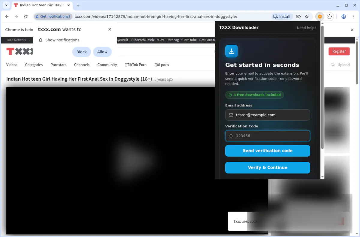 TXXX Video Downloader screenshot 5